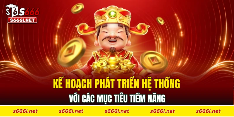 Kế hoạch phát triển hệ thống với các mục tiêu tiềm năng